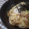 narimimama's cooksnap of when they made 【和風】明太子クリームパスタ.