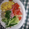ひとみ5533's cooksnap of when they made つゆだく冷やし中華のタレは１：1：1：2.