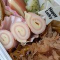 ひぃたろぉ～♪'s cooksnap of when they made お弁当♪ハムチーズのぐるぐるキャンディー.