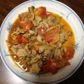 ★ゆめこ★'s cooksnap of when they made トマト＆ジンジャーde真っ赤な豚肉炒め.