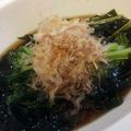 fuku99's cooksnap of when they made 電子レンジで☆小松菜とわかめの煮びたし♪.