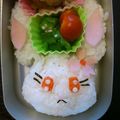ticcachan's cooksnap of when they made 簡単！キャラ弁☆ジュエルペットのルビー♪.