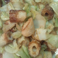 A1Cok's cooksnap of when they made ちくわとキャベツの甘辛炒め.