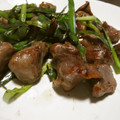 shanel's cooksnap of when they made 砂肝とニラの簡単おつまみ♪.