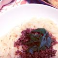 michos2's cooksnap of when they made ＊ランチに＊肉味噌うどん＊.