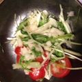 ハナハウス's cooksnap of when they made トマトと水菜のサラダ.