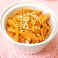 minitaaan's cooksnap of when they made 人参のきんぴら.