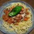♪ゆみこ♪'s cooksnap of when they made バジル香る♪ミートソース.