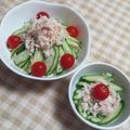 happymoco's cooksnap of when they made ささみ缶で！棒々鶏（バンバンジー）簡単♪.