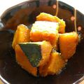 caramel-cookie's cooksnap of when they made フライパンで♪かぼちゃの煮物.