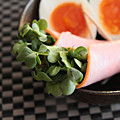 みみんご。's cooksnap of when they made ハムとカイワレの森.