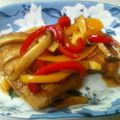 蘭子先生's cooksnap of when they made ★超簡単★野菜たっぷり和風チキンステーキ.