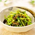 さとみわ's cooksnap of when they made *三つ葉としらすの海苔辛子和え*.