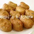 papikun's cooksnap of when they made じゅわっとおあげの❤おいなりさん.