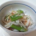 zoezoezoe's cooksnap of when they made さやえんどうと玉ねぎの和風サラダ.