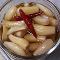 ユメロンレモン's cooksnap of when they made 甘くてうま〜い☆らっきょう漬け.