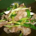 かずさ222's cooksnap of when they made ささっと簡単　牛肉と青ねぎの甘辛炒め.