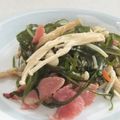 きらり流れ星's cooksnap of when they made サーモンと切りこんぶ★塩麹和え.