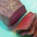みいちゃんですよ's cooksnap of when they made ローストビーフ　炊飯器（真空調理方法）.