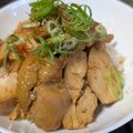 ひぃたろぉ～♪'s cooksnap of when they made 簡単☆お鍋で煮込む♫鶏ムネ肉チャーシュー.