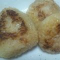 らしこ895's cooksnap of when they made 簡単☆焼きおにぎり.