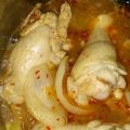 don_doko's cooksnap of when they made 鶏手羽元とタマネギのピリ辛煮.