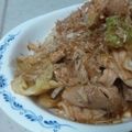 pure908's cooksnap of when they made キャベツと豚肉の梅肉おかか和え.