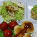 ﾌﾞｲｰﾝ's cooksnap of when they made キャベツ＆ちくわ✿胡麻和え❤.
