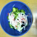 爽良ママ's cooksnap of when they made 手軽に一品☆かにかまときゅうりの酢の物☆.