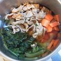hgak's cooksnap of when they made 豚肉とチンゲンサイの薄味煮.