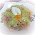 しーよん's cooksnap of when they made ★ベーコンとキャベツの和風スパゲッティ.