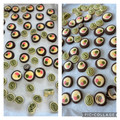 ○●○●'s cooksnap of when they made 恵方巻・のり巻きクッキー(卵不使用).