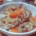 ３ペイ's cooksnap of when they made 豚と大根の炒め煮.