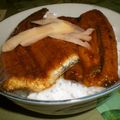 ぴんくミニー's cooksnap of when they made 新生姜とうなぎ蒲焼のカスタム丼さっぱり味.