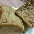 アカほっぺ's cooksnap of when they made 【パウンド型で】ふわふわミルクココアパン.