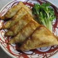 るいちっち's cooksnap of when they made におわなっとうで☆海老豆腐の揚げワンタン.