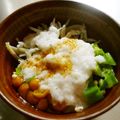 ほなみつ's cooksnap of when they made ✿栄養満点！ネバネバおろしそば✿.