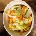 ueft's cooksnap of when they made 給食の♪コールスローサラダ.
