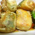 kaihatu's cooksnap of when they made 豆腐をくるくる巻きました。.