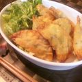 ケロのん's cooksnap of when they made ギョーザの皮deシーチキンのｶﾘｶﾘ揚げ.