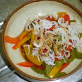 toshiebaba's cooksnap of when they made 所要時間５分♪ピーマンとしらすの簡単和え.