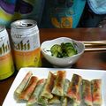 桜もち姐ｻﾝ's cooksnap of when they made おつまみに☆かにかまのスティック春巻き.