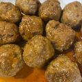 こはるママ♡'s cooksnap of when they made 揚げない＊肉団子のあっさり甘酢あんかけ.