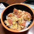 夜廼。's cooksnap of when they made トマトと卵のイタリアン丼.