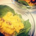 Pkozue's cooksnap of when they made ✿かぼちゃサラダ✿.