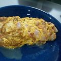 まぁの料理's cooksnap of when they made 卵のおかず☆ベーコンとトマトのオムレツ.