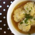 narimimama's cooksnap of when they made 鶏ﾐﾝﾁと豆腐のふわふわあんかけ.