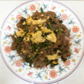 maruami's cooksnap of when they made さっぱり☆牛肉とほうれん草の卵炒め.