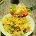 しょげこ's cooksnap of when they made 簡単パラパラ！黄金 レタスチャーハン♪.
