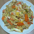 ちぇりまむ★'s cooksnap of when they made ✿栄養満点✿野菜の卵とじ✿.